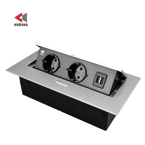 Toma de corriente multifuncional de apertura lenta, Conector de sobremesa, caja de cable, conector, caja Multimedia - Product Image 2