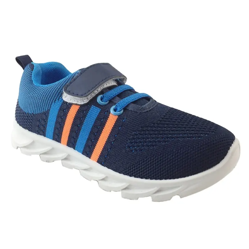 Venta al por mayor personalizado niño niños zapatillas de deporte para niños PVC EVA Unisex Fw malla bolsa de polietileno y caja de zapatos individuales de alta calidad