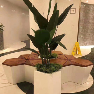 Leisure hotel fixture Leisure beach hotel plaza fitting garden facilities luxury hotel public bench