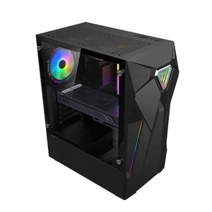 2025 üst satış serin tasarım ATX MATX ITX oyun bilgisayarı kasa kablo yönetimi PC kasa yan Panel pencere ile - Product Image 1