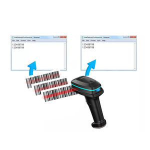 JINGXIN Data Matrix Qr Code Lector de código de barras inalámbrico portátil Escáner de código de barras de mano 2d - Product Image 3
