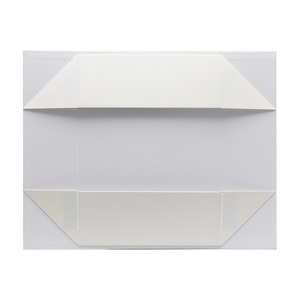 <strong>Plain</strong> White Large <strong>Rectangle</strong> Cardboard Gift Set <strong>Box</strong> Packaging <strong>with</strong> Magnetic <strong>Lid</strong> - Product Image 6