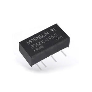 B2424S-2WR2 Isolated power supply module Input <strong>voltage</strong> (Vdc) 21.6V~26.4V <strong>Output</strong> <strong>voltage</strong> 24V <strong>Output</strong> current (<strong>maximum</strong>) 83mA - Product Image 1