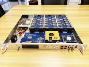 Modulador de placas de decodificación extraíbles 1U 16/24/32/40/48ch IP a modulador analógico Modulador Pal NTSC con salida IP - Product Image 4