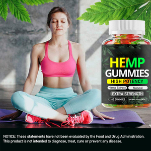 Private Label Hanf Gummies Candy für Erwachsene Wirksam zur Schmerz linderung und besseren Schlaf - Product Image 3