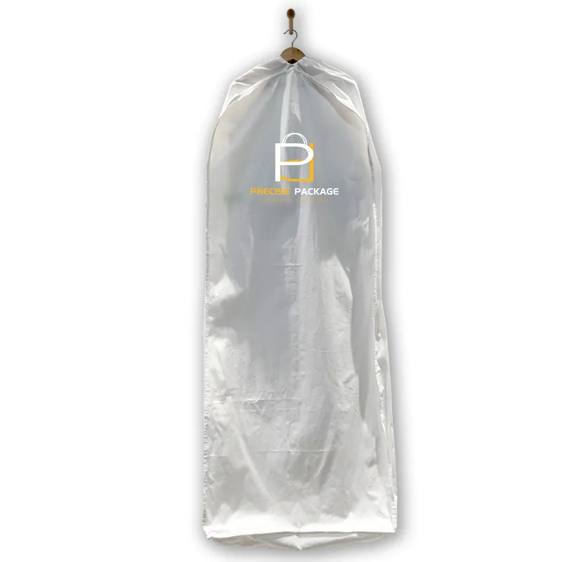 Bolsas de ropa transparentes personalizadas al por mayor para vestidos de novia