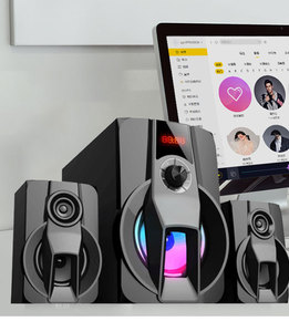 2.1多媒体蓝牙音频扬声器无线遥控游戏家庭扬声器 - Product Image 4