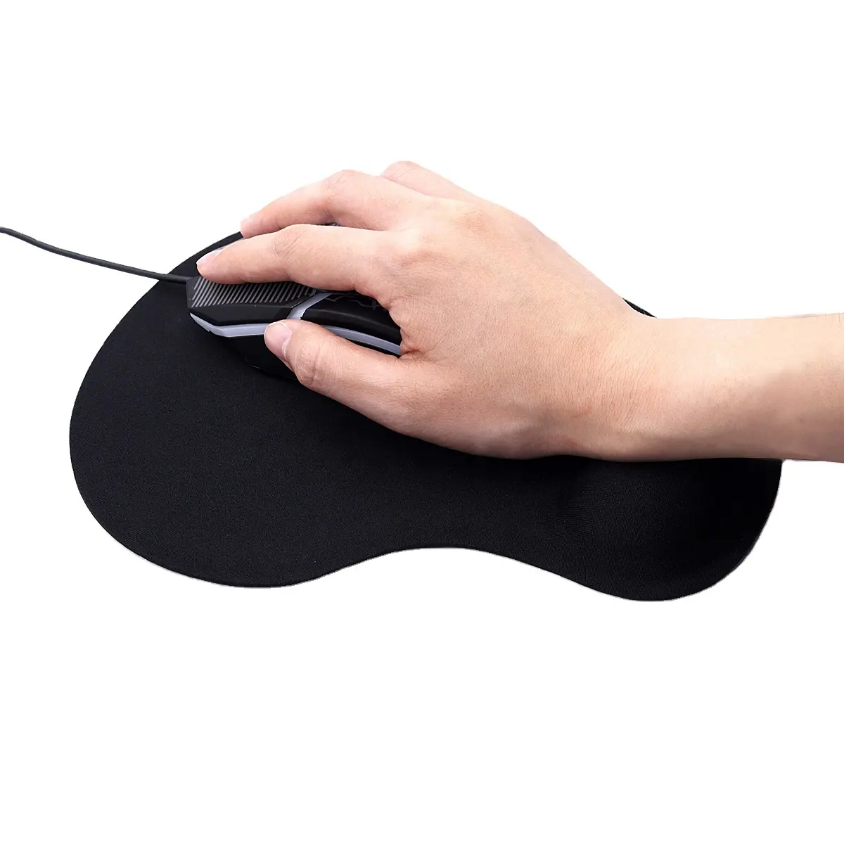 Penjualan Laris Alas Mouse Silikon Desktop Laptop Alas Mouse Ergonomis dengan Sandaran Pergelangan Tangan