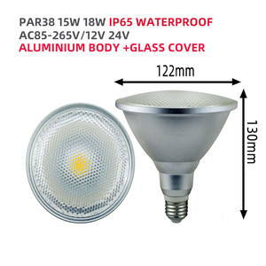 Cao lumens nhôm E27 Par 38 bóng đèn <span class=keywords><strong>LED</strong></span> PAR30 đèn tại chỗ 12 Wát Dimmable không thấm nước IP65 <span class=keywords><strong>PAR38</strong></span> <span class=keywords><strong>LED</strong></span> Đèn - Product Image 5