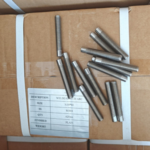 ISO 13918 PD <strong>Weld</strong> Bolt 304 Stainless Steel Partially <strong>Threaded</strong> <strong>Stud</strong> For Arc <strong>Stud</strong> Welding