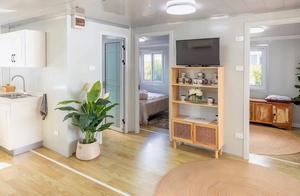 24ft đáng kinh ngạc quá khổ cửa sổ nhỏ nhà trên bánh xe di động độc đáo Trailer nhà - Product Image 4