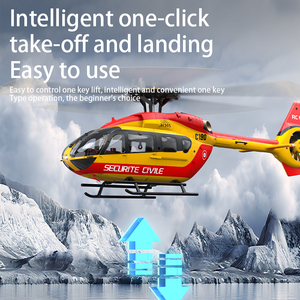 Dwi Dowellin C190 Remote Control Helicopter,<strong>6CH</strong> <strong>RC</strong> <strong>Heli</strong> Fall Resistant Maintain Altitude Hover/Optical Flow Positioning - Product Image 4