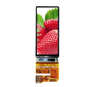 Barra dello schermo a colori Amoled da 1.1 pollici risoluzione Hd 126*294 Proofing Touch/Line interfaccia Spi Smart Watch Wear modulo Display Lcd - Product Image 1