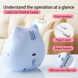 Sveglia di gestione del tempo, Timer di apprendimento, sveglia digitale ricaricabile Usb per bambini - Product Image 4