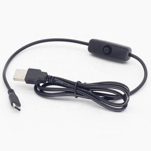 Cavo di alimentazione da USB 5V 3A a tipo C con pulsante di accensione 501 per Raspberry Pi 4B - Product Image 3