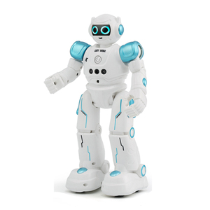 QSTOYS หุ่นยนต์ RC ของเล่นสำหรับเด็ก,หุ่นยนต์อัจฉริยะควบคุมด้วยรีโมทคอนโทรลสามารถตั้งโปรแกรมท่าทางและตรวจจับได้สำหรับเด็กผู้ชายเด็กผู้หญิงอายุ3ถึง8ปีคริส - Product Image 1