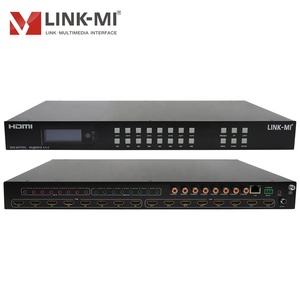 HDMI2.0 8x8 Matrix <strong>Switch</strong> With Audio Extraction Support 4K60Hz, EDID, ARC, CEC, 3D, IP/Web GUI Control <strong>8</strong> Ports <strong>HDMI</strong> Matrix - Product Image 1