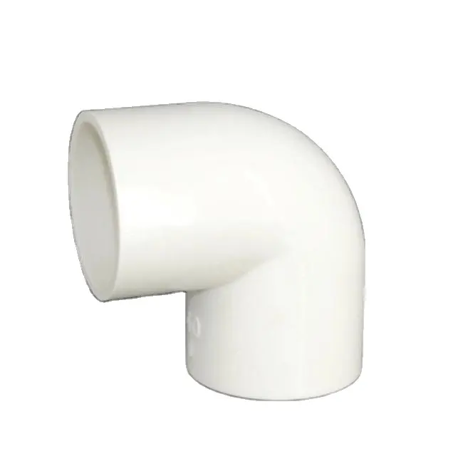 Coude en PVC blanc, 20 m, accessoire de raccordement pour tuyau, 75mm, 90 degrés, vente en gros