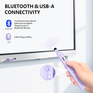 <span class=keywords><strong>2025</strong></span> xu hướng norwii N21 BLE không dây Clicker OEM tùy chỉnh dài khoảng cách con trỏ laser telescoping thuyết trình không dây - Product Image 3