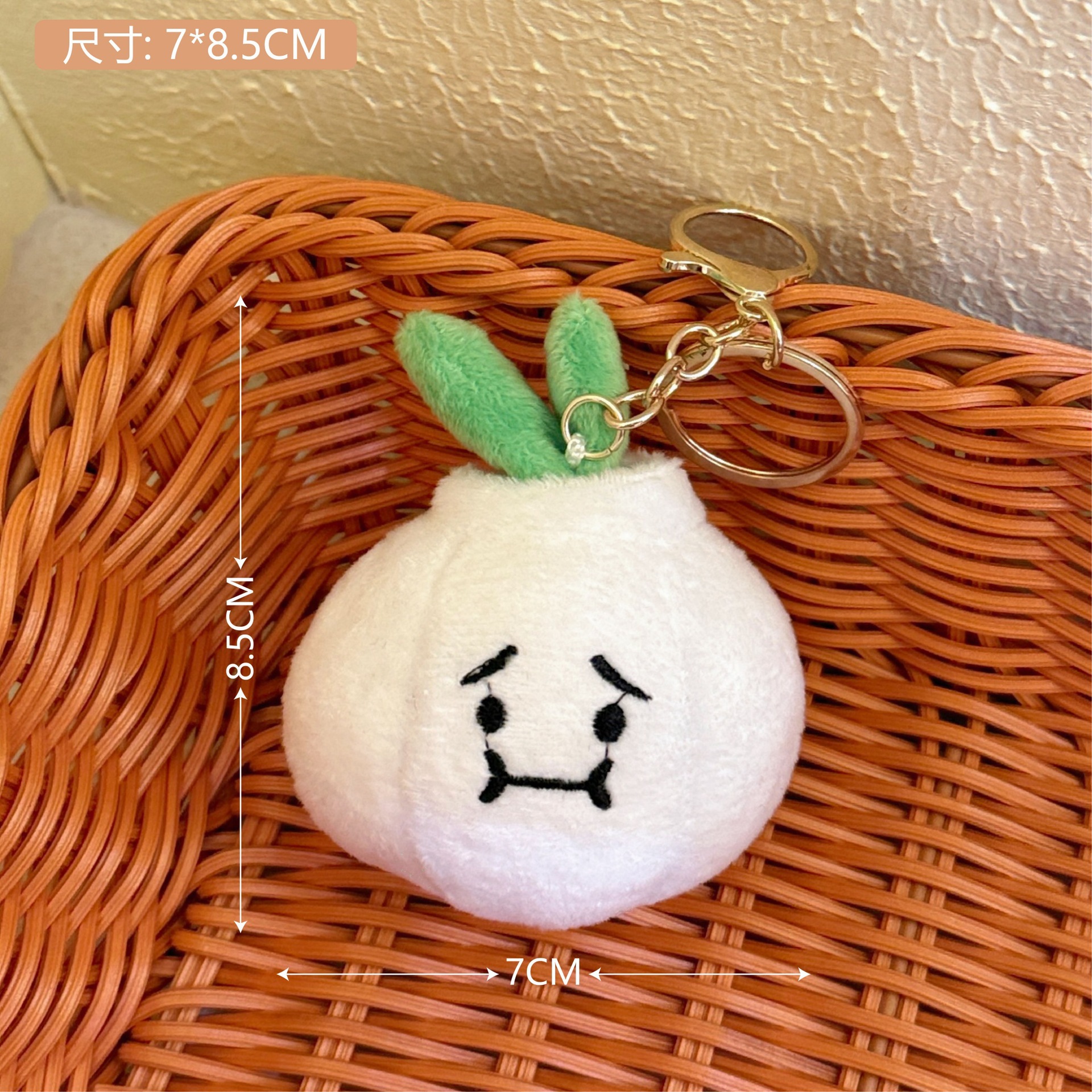 1#garlic doll pendant