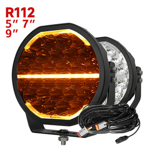 ไฟขับขี่ LED 150W 6000K 9นิ้วพร้อมลำแสงเป็นจุด IP68 LED ตัดหมอกช่วงแรงดันไฟฟ้ากว้างสำหรับรถออฟโรด - Product Image 1