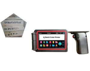 New <strong>Design</strong> Side Handle Touch Screen Handheld Printer Portable Inkjet TIJ Metal QR <strong>Code</strong> Printer Factory for Wood Printing - Product Image 4