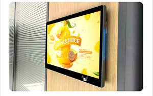 Meeting Room Tablet <strong>Android</strong> All in One Digital Signage and <strong>Display</strong> with <strong>LED</strong> Light on Two Sides Desktop Table - Product Image 2