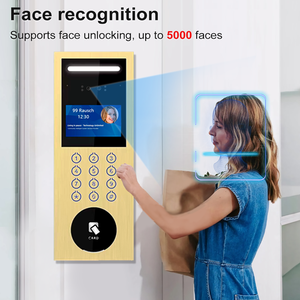 Sistema de videoportero de construcción para multiapartamentos Reconocimiento facial Timbre Cámara Acceso Desbloqueo Sistema de entrada de puerta de casa - Product Image 3