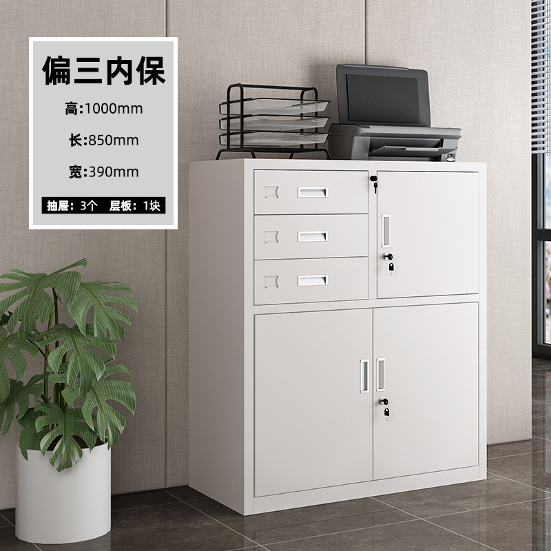 Gabinete de seguridad interior de tres lados con montaje lateral