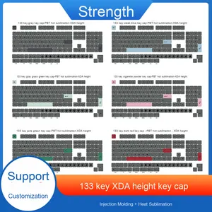 Factory Stock PBT Key Caps <strong>for</strong> XDA Retro Gaming Mechanical <strong>Keyboard</strong> VGN99 87/96/104/980 Keycaps Sublimation Keycap XDA Keycaps - Product Image 2
