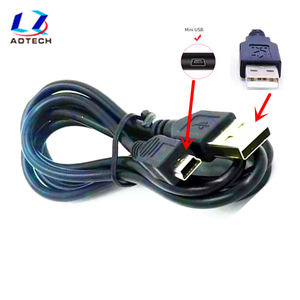 USB 2.0 USB ตัวผู้ไปยังยูเอสบีมินิสายดาต้า5ขาความยาวที่กำหนดเองได้อย่างรวดเร็วสายชาร์จ - Product Image 2