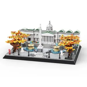 Wange 5249ใหม่โมเดลของเล่นตัวต่อตัวต่อสำหรับเด็กรุ่น Trafalgar Square London UK ชิ้นส่วนขนาดเล็ก - Product Image 1