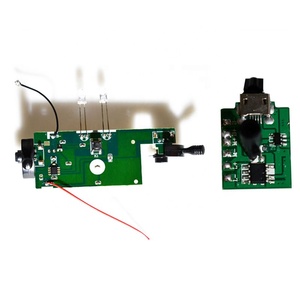 2チャンネル赤外線誘導RC航空機送信機および受信機回路基板 - Product Image 1