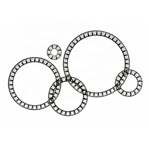 DC 5V WS2812B Pixel แหวน8 16 24 35 45 LEDs 5050 RGB WS2812 SK6812แอดเดรสรอบแหวนพิกเซลโคมไฟโมดูล LED Strip Light