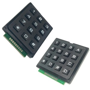 Módulo de teclado microcontrolador 3*4/4*4 matriz con 12/16 teclas para una fácil integración - Product Image 1
