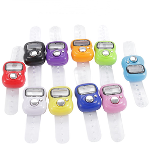 Beste Qualität Finger Hand zähler Rück stell barer 5-stelliger LCD Electronic Digital Display Tally Counter - Product Image 1