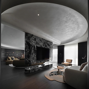 Diseño moderno Estilo Seaside Residencial Interior Villa 3D Render Servicio con solución de diseño gráfico Proveedor de materiales de construcción - Product Image 1