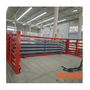 Sistema de automatización de estanterías de almacén de chapa Sistema automático de almacenamiento de chapa