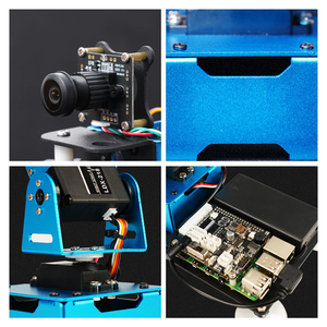Hiwonder ArmPi mini 4DOF Vision Роботизированная рука, работающая от Raspberry Pi, поддержка Python OpenCV, отслеживание цели для начинающих - Product Image 4
