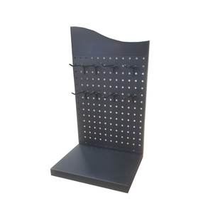 Point Of Sale Retail Store Small Pegboard Panel <strong>Counter</strong> Top Product Metal <strong>Display</strong> Stand Rack - Product Image 5