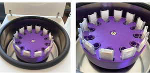 MKE XJ-8 Draagbare Tafelmodel Ziekenhuis Medische Lage Snelheid 3500 RPM 1328xg Smear Cel Cytologie Cytospin Schijfcentrifuge - Product Image 4