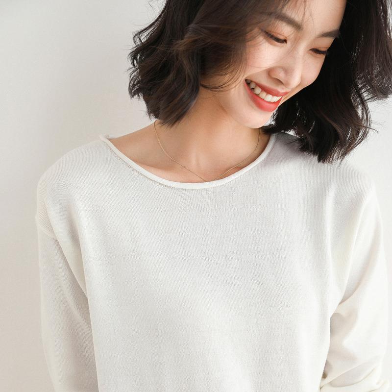 o-neck white