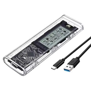 USB3.1 TYPE-C ตัวอ่านอะแดปเตอร์แปลง VME เป็น USB M.2ความเร็วสูง10Gbps รองรับปุ่ม M และ B & M สำหรับ SSD 2280ปุ่ม - Product Image 4