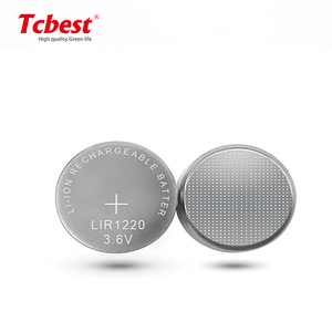 LIR 1220 3.7Vリチウム充電式電池、リモコン時計電卓用ピン付き時計 - Product Image 2