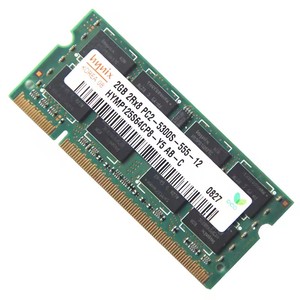 Guter Preis Hynix Speicher RAM DDR2 2GB 4GB 667MHz 800MHz PC2-5300 6400 SODIMM 204PIN 1,8 V NON-ECC ungepufferter tragbarer Speicher
