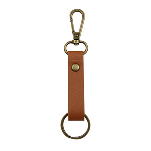 พวงกุญแจหนังสำหรับใส่ของ,พวงกุญแจมีห่วงรัดสำหรับกุญแจ - Product Image 1