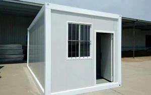 Fabricante barato de alta calidad mini contenedor caja modular casa 10 pies cabañas edificio sitio Oficina - Product Image 3