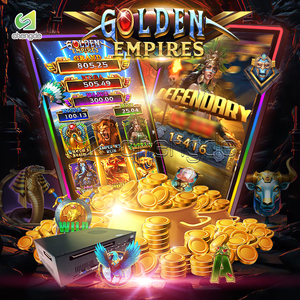 سعر الجملة لـ Lost Treasures Golden Empires، دعم فني مدى الحياة، لعبة مهارات، خزانة عرض - Product Image 2