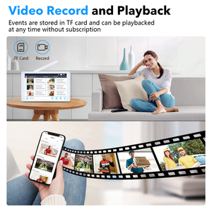 Smart Doorbell <strong>Camera</strong> Night Vision HD 1080P <strong>Camera</strong> with <strong>Monitor</strong> Door Bell <strong>Camera</strong> Motion Detection With Video <strong>Intercom</strong> <strong>System</strong> - Product Image 3