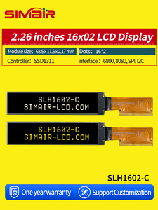 WEO1602C carattere OLED modulo Display COG Packaging LCD 1602 punto Array Display interfaccia seriale IIC - Product Image 2